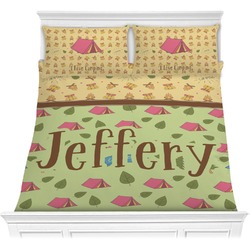 Summer Camping Comforter Set - Full / Queen (Personalized)