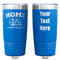 Summer Camping Blue Polar Camel Tumbler - 20oz - Double Sided - Approval