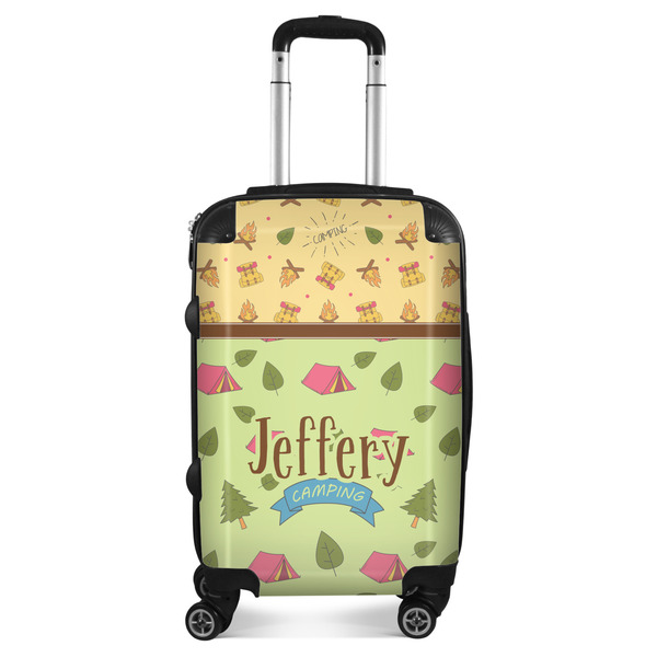 Custom Summer Camping Suitcase - 20" Carry On (Personalized)