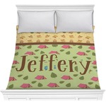 Summer Camping Comforter - Full / Queen (Personalized)