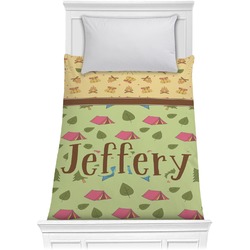 Summer Camping Comforter - Twin XL (Personalized)