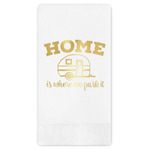 Summer Camping Guest Napkins - Foil Stamped