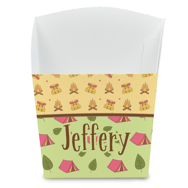 Custom Summer Camping French Fry Favor Boxes (Personalized)