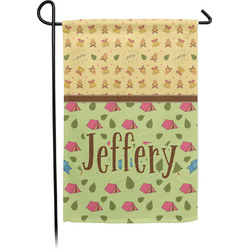 Summer Camping Garden Flag (Personalized)