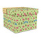 Summer Camping Gift Boxes with Lid - Canvas Wrapped - Large - Front/Main