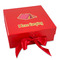 Summer Camping Gift Boxes with Magnetic Lid - Red - Front