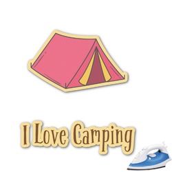 Summer Camping Graphic Iron On Transfer - Up to 15"x15" (Personalized)