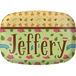 Summer Camping Melamine Platter (Personalized)