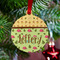 Summer Camping Metal Ball Ornament - Lifestyle