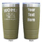 Summer Camping Olive Polar Camel Tumbler - 20oz - Double Sided - Approval