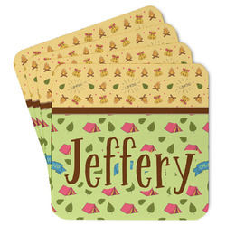 Summer Camping Paper Coasters (Personalized)
