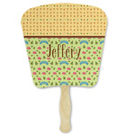 Summer Camping Paper Fan (Personalized)