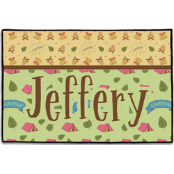 Summer Camping Door Mat - 36"x24" (Personalized)