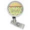 Summer Camping Retractable Badge Reel - Flat