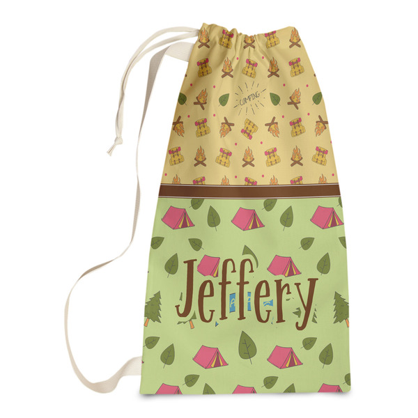 Custom Summer Camping Laundry Bags - Small (Personalized)