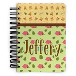 Summer Camping Spiral Notebook - 5x7 w/ Name or Text