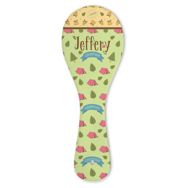 Custom Summer Camping Ceramic Spoon Rest (Personalized)