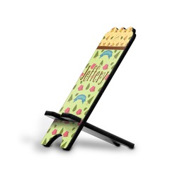 Summer Camping Stylized Cell Phone Stand - Large (Personalized)