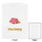 Summer Camping White Treat Bag - Front & Back View