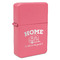 Summer Camping Windproof Lighters - Pink - Front/Main