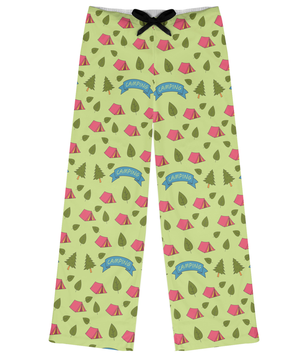 Custom Summer Camping Womens Pajama Pants
