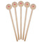 Summer Camping Wooden 7.5" Stir Stick - Round - Fan View