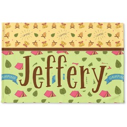 Summer Camping Woven Mat (Personalized)