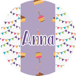 Happy Birthday Multipurpose Round Labels - 1" (Personalized)