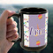 Happy Birthday 15oz. Black Mug - LIFESTYLE