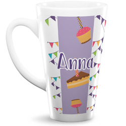 Happy Birthday Latte Mug (Personalized)