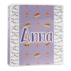 Happy Birthday 3-Ring Binder - 1 inch (Personalized)