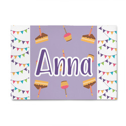 Happy Birthday 4' x 6' Indoor Area Rug (Personalized)