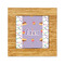 Happy Birthday Bamboo Trivet with 6" Tile - FRONT