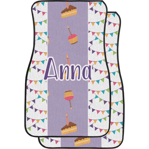 Custom Happy Birthday Car Floor Mats (Personalized)