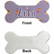 Happy Birthday Ceramic Flat Ornament - Bone Front & Back Single Print (APPROVAL)