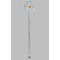 Happy Birthday Clear Plastic 7" Stir Stick - Round - Single Stick