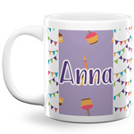 Happy Birthday 20 Oz Coffee Mug - White (Personalized)