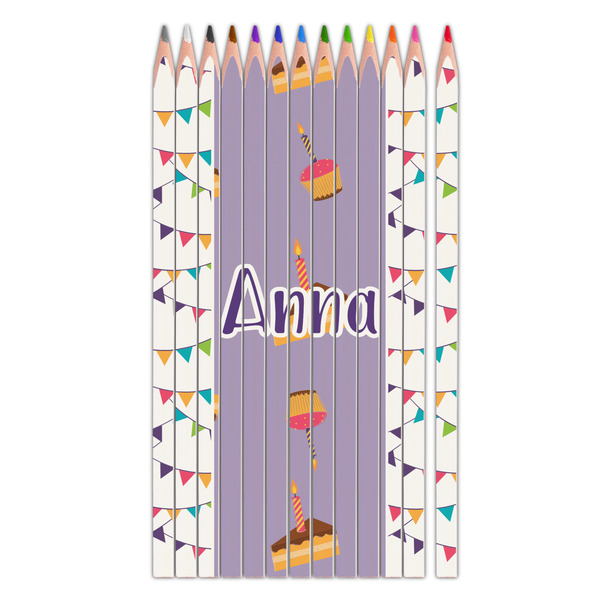 Custom Happy Birthday Colored Pencils (Personalized)