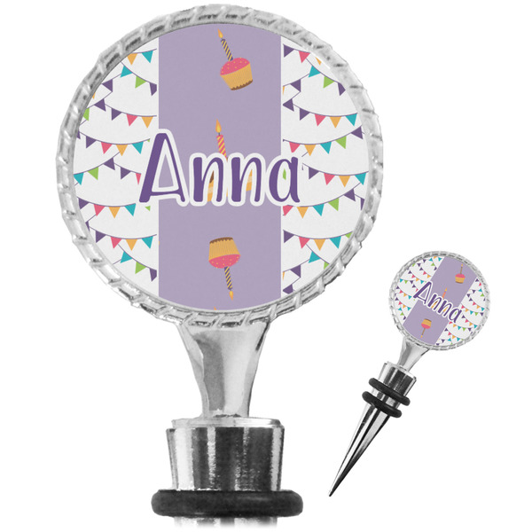 Custom Happy Birthday Wine Bottle Stopper (Personalized)