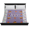 Happy Birthday Duvet Cover - King - On Bed - No Prop