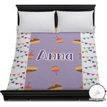 Happy Birthday Duvet Cover - Full / Queen (Personalized)