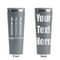 Happy Birthday Grey RTIC Everyday Tumbler - 28 oz. - Front and Back