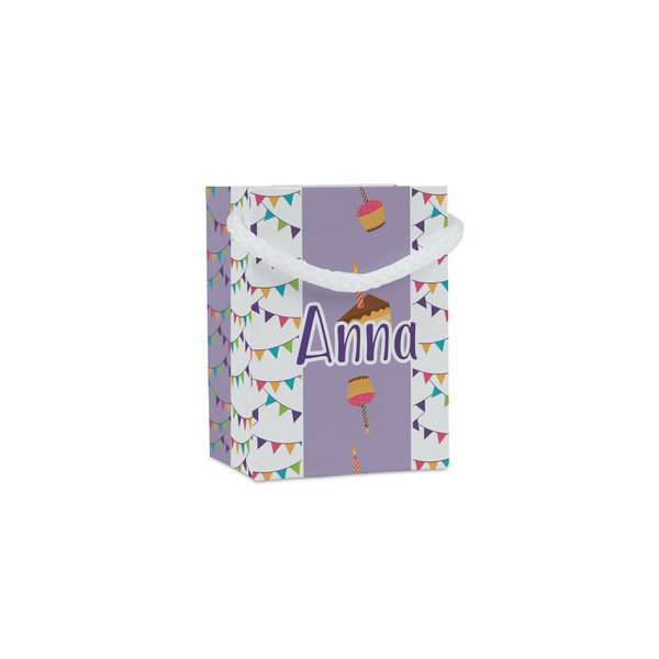 Custom Happy Birthday Jewelry Gift Bags - Matte (Personalized)