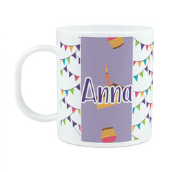 Happy Birthday Plastic Kids Mug (Personalized)