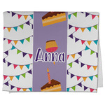 Happy Birthday Kitchen Towel - Poly Cotton w/ Name or Text