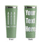 Happy Birthday Light Green RTIC Everyday Tumbler - 28 oz. - Front and Back