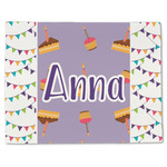 Happy Birthday Single-Sided Linen Placemat - Single w/ Name or Text