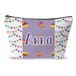 Happy Birthday Makeup Bag - Large - 12.5"x7" (Personalized)