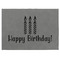 Happy Birthday Medium Gift Box with Engraved Leather Lid - Approval