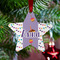 Happy Birthday Metal Star Ornament - Lifestyle